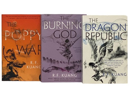 The Poppy War Trilogy, in Three Volumes: The Poppy War; The Burning God; The Dragon Republic