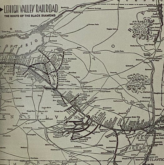Lehigh Valley Memories: A Tour of the Lehigh Valley Railroad in New York's Finger Lakes Region, 1941-1959