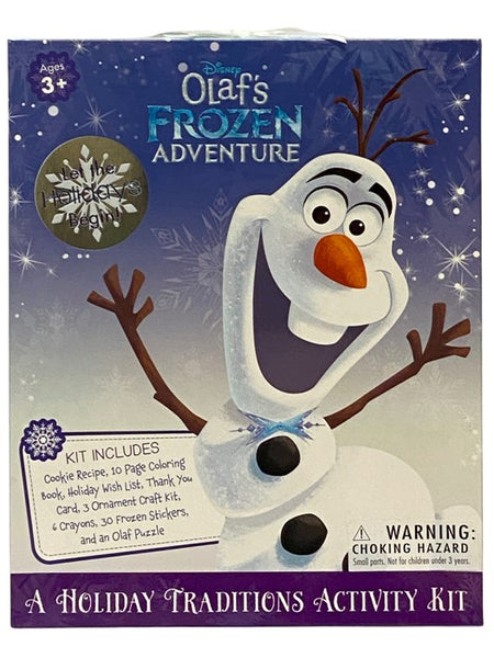 Disney Olaf's Frozen Adventure: A Holiday Traditions Activity Kit