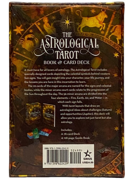 The Astrological Tarot Book & Card Deck