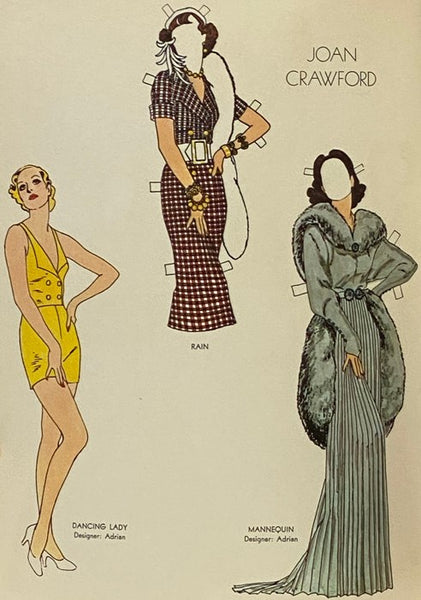 Glamorous Movie Stars of the Thirties Paper Dolls
