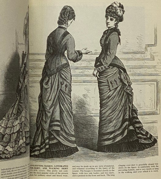 Victorian Fashions & Costumes from Harper's Bazaar 1867-1898 (The Dover Pictorial Archive Series)