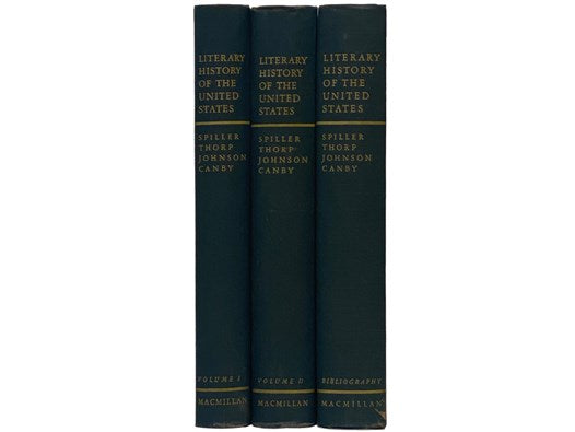 Literary History of the United States, in Three Volumes [Two Volumes + Bibliography]