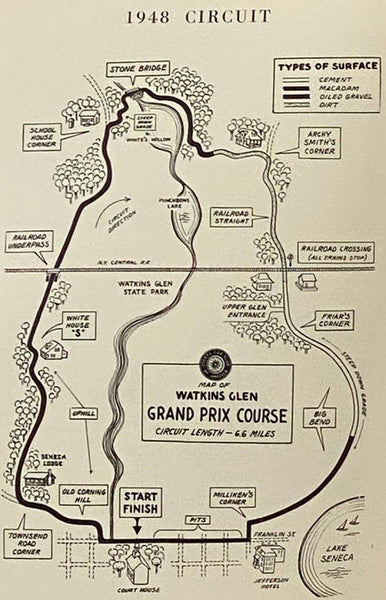 Road Racing at Watkins Glen: The Thrilling Saga of the American Grand Prix