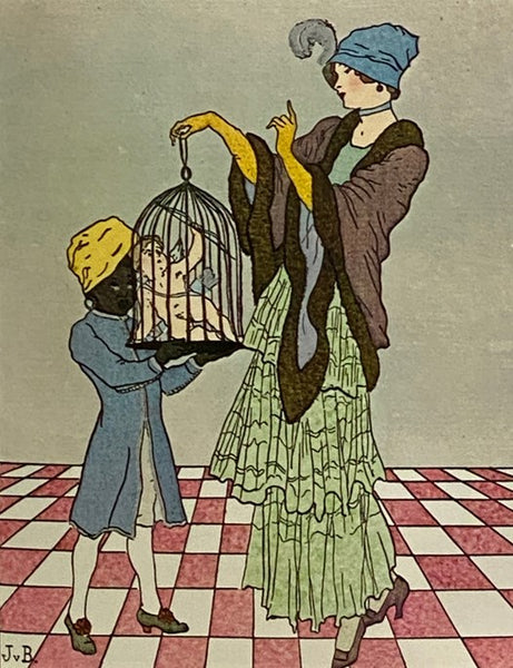 French Fashion Plates in Full Color from the Gazette du Bon Ton (1912-1925)