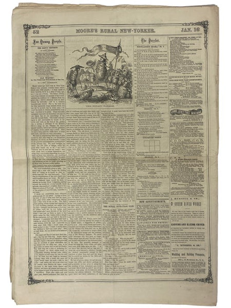 Moore's Rural New-Yorker, Saturday, Jan. 16, 1869, Vol. XX, No. 3, Whole No. 991