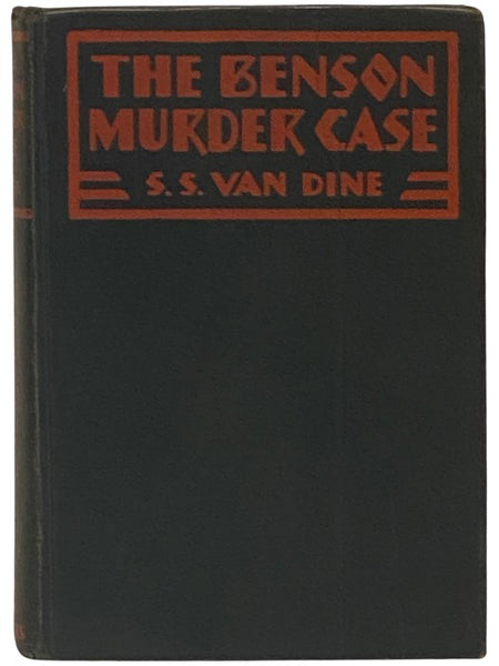 The Benson Murder Case: A Philo Vance Mystery