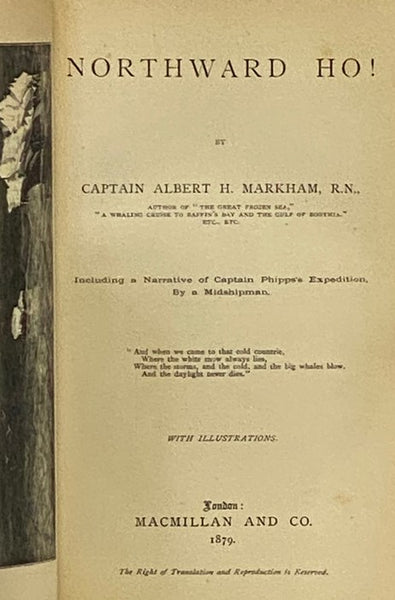 Northward Ho! Including a Narrative of Captain Phipps's Expedition, by a Midshipman.