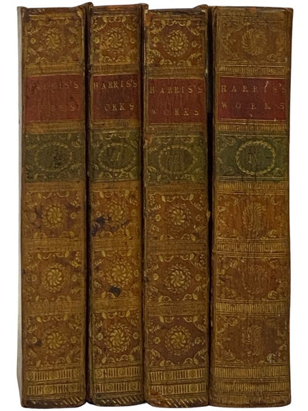 [Harris's Works, in Four Volumes]: Hermes; or, A Philosophical Inqviry Concerning Vniversal Grammar; Three Treatises: The First Concerning Art, The Second Concerning Music, Painting, and Poetry, The Third Concerning Happiness; Philosophical Arrangements;…