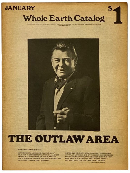 Whole Earth Catalog: The Outlaw Area, January 1970