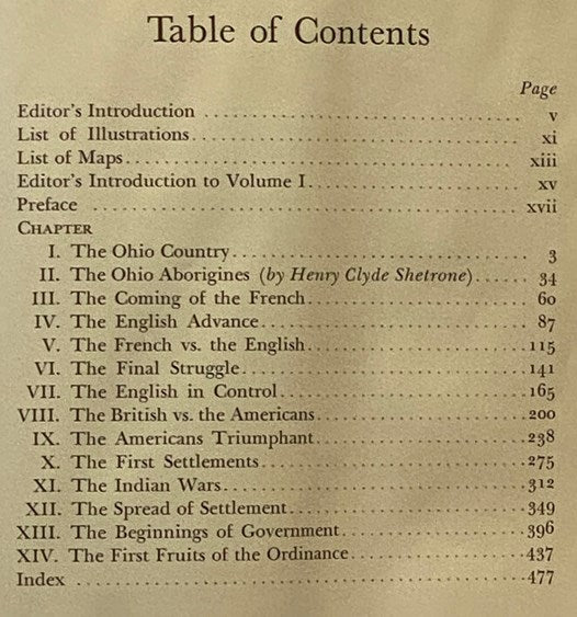 The History of the State of Ohio, Volume I: The Foundations of Ohio (Volume I of VI)