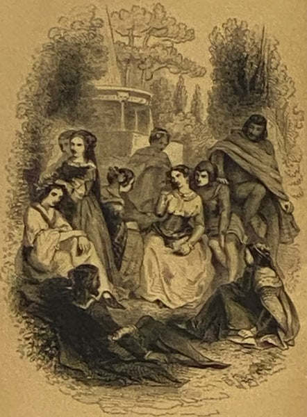 The Decameron, or Ten Days' Entertainment of [Giovanni] Boccaccio.