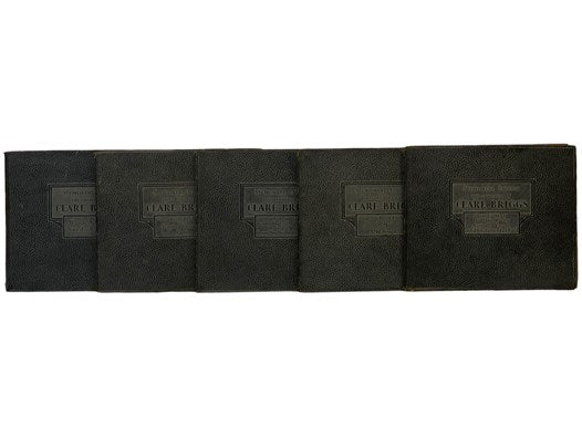 The Drawings of Clare Briggs, Memorial Edition - 5 of 7 Volumes: When a Feller Needs a Friend; Kelly Pool / Tedious Pastimes / Golf; Real Folks at Home / Wonder What --- Thinks About / Movie of a Man / Handy Man Around the House; That Guiltiest Feeling /…