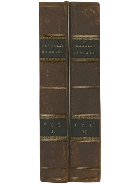 Historical Memoirs of My Own Time. in Two Volumes. Part the First, from 1772 to 1780. Part the Second, from 1781 to 1784.