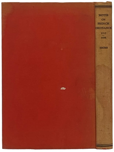 Notes on French Ordnance, 1717 to 1936