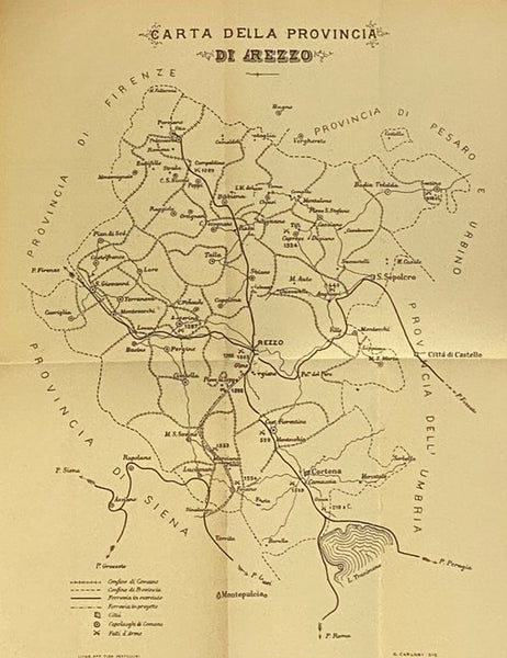 Dall'Arno al Tebro: Escursioni per la Provincia d'Arezzo