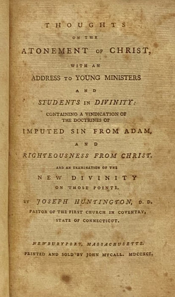 Sammelband of Nine Newburyport Sermons: A Plain and Serious Address to the Master of a Family, on the Important Subject of Family Religion.; Family Exercises; or, The Godly Parents' Assistant; Being an Attempt to Render Family Religion Entertaining, as W…