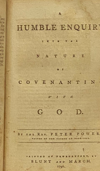 Sammelband of Nine Newburyport Sermons: A Plain and Serious Address to the Master of a Family, on the Important Subject of Family Religion.; Family Exercises; or, The Godly Parents' Assistant; Being an Attempt to Render Family Religion Entertaining, as W…