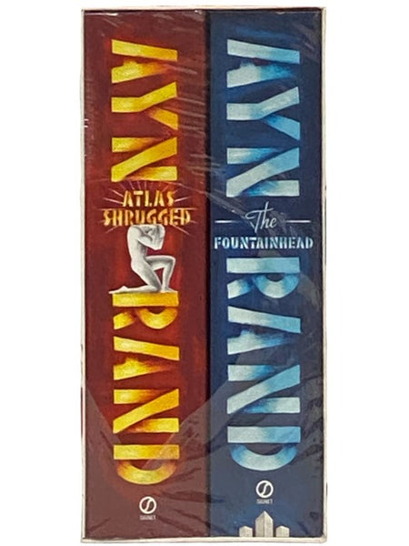 Ayn Rand Box Set: Atlas Shrugged and The Fountainhead (Centennial Edition and 50th Anniversary Edition)