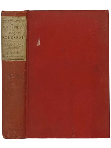 The Confessions of Jean Jacques Rousseau