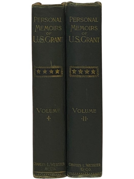 Personal Memoirs of U.S. Grant, in Two Volumes [Ulysses] [Shoulder Strap Edition]