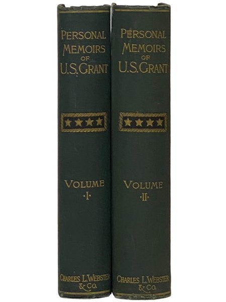 Personal Memoirs of U.S. Grant, in Two Volumes [Ulysses] [Shoulder Strap Edition]