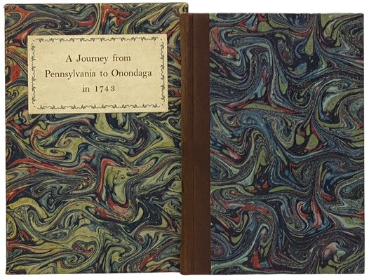 A Journey from Pennsylvania to Onondaga in 1743