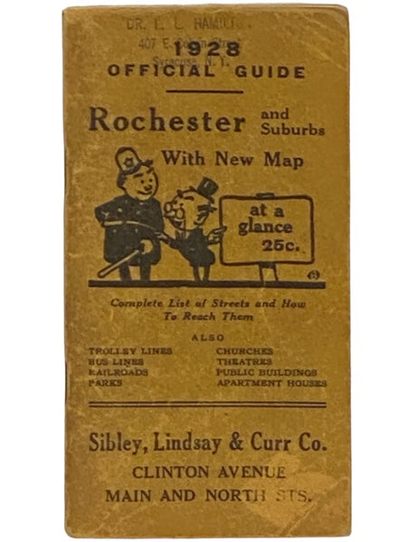 Official Guide to Rochester and Suburbs, 1928 [New York]