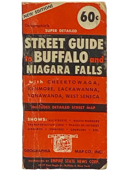 The Complete Street Guide to Buffalo, N.Y. and Vicinity: Including Niagara Falls, N.Y.; Niagara Falls, Canada; Cheektowaga, Kenmore, Lackawanna, Tonawanda Town, Tonawanda City, West Seneca
