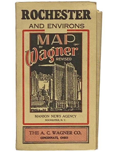 Rochester and Environs Map (Revised) [New York]