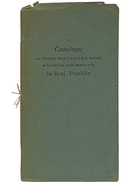 A Catalogue of Choice and Valuable Books, Consisting of Near 600 Volumes, in Most Faculties and Sciences, viz. Divinity, History, Law, Mathematics, Philosophy, Physics, Poetry, &c.