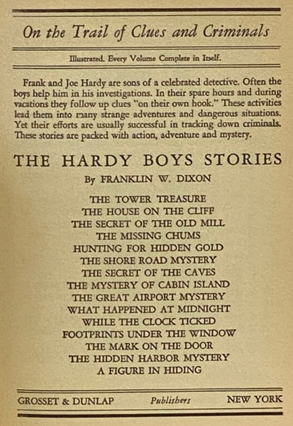 The Shore Road Mystery (The Hardy Boys Mystery Stories Book 6)