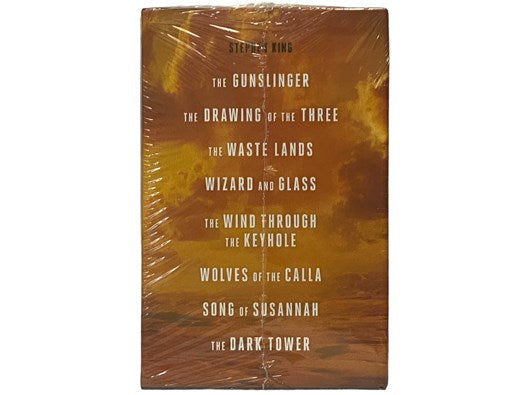 The Dark Tower Series in Eight Volumes: The Gunslinger; The Drawing of the Three; The Waste Lands; Wizard and Glass; The Wind through the Keyhole; Wolves of the Calla; Song of Susannah; The Dark Tower