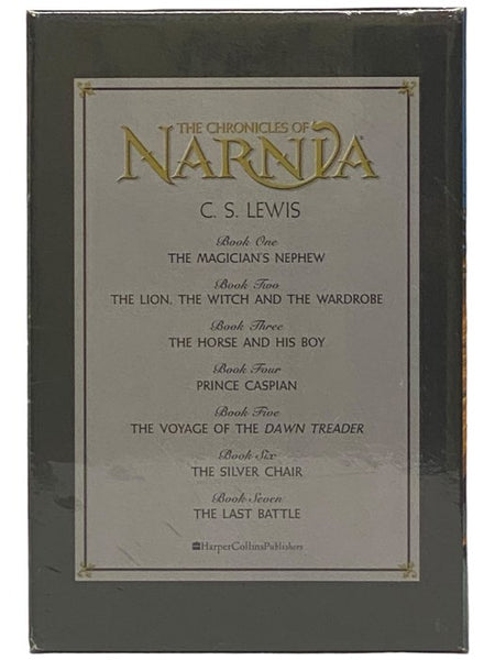 The Chronicles of Narnia Complete Seven Volume Hardcover Box Set: The Magician's Nephew; The Lion, the Witch and the Wardrobe; The Horse and His Boy; Prince Caspian; The Voyage of the Dawn Treader; The Silver Chair; The Last Battle