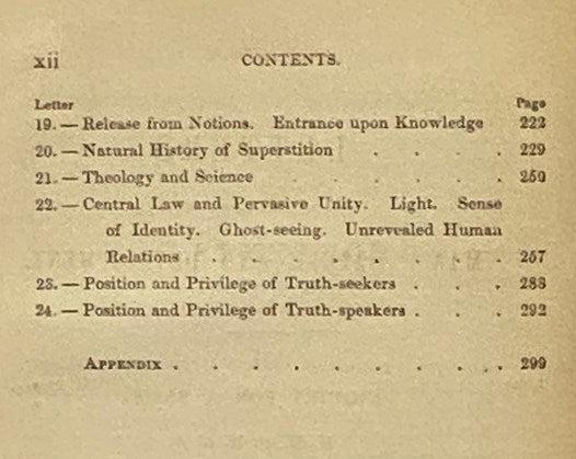 Letters on the Laws of Man's Nature and Development.