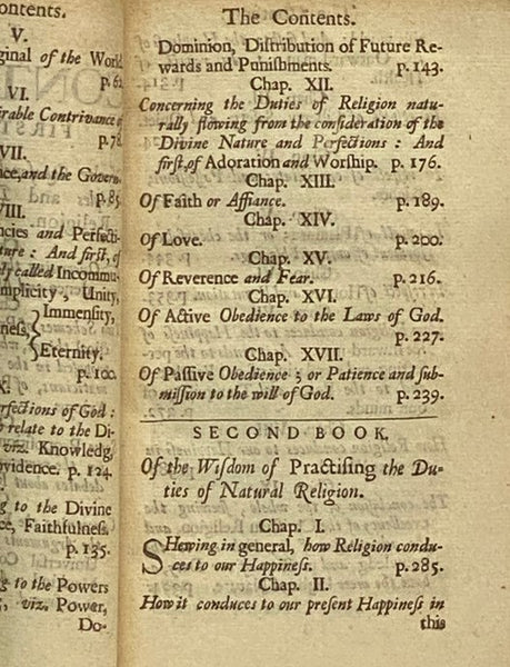 Of the Principles and Duties of Natural Religion: Two Books. to which is added, A Sermon Preached at His Funerals