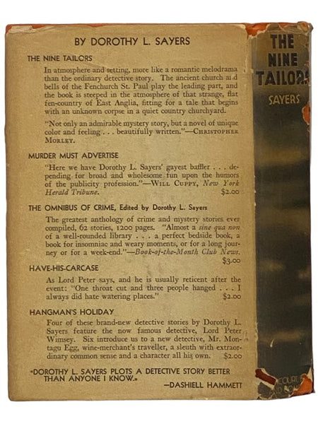 The Nine Tailors: Changes Rung on an Old Theme in Two Short Touches and Two Full Peals - A New Lord Peter Mystery [The Lord Peter Wimsey Mystery Series Book 11]