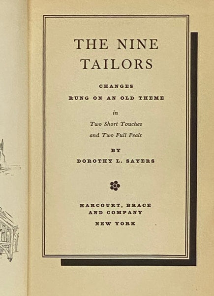 The Nine Tailors: Changes Rung on an Old Theme in Two Short Touches and Two Full Peals - A New Lord Peter Mystery [The Lord Peter Wimsey Mystery Series Book 11]
