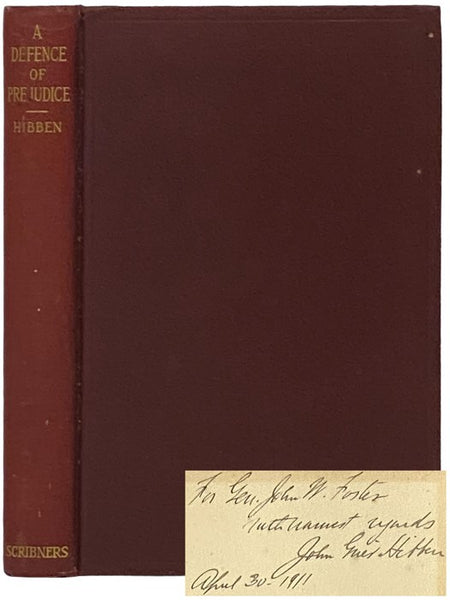 A Defence of Prejudice and Other Essays