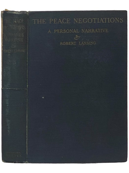 The Peace Negotiations: A Personal Narrative