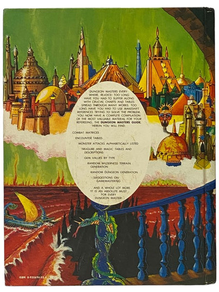 Dungeon Masters Guide: Essential Reference Information for Gamemastering Advanced D&D Games [Dungeons & Dragons]