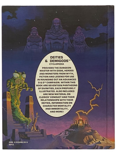 Deities & Demigods: Cyclopedia of Gods and Heroes from Myth and Legend (Advanced Dungeons and Dragons)