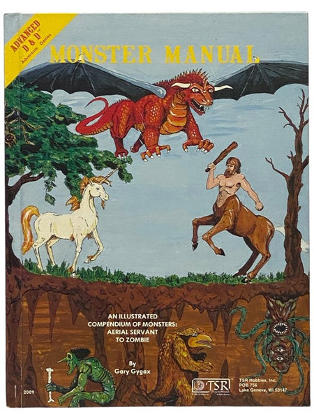 Monster Manual: An Illustrated Compendium of Monsters: Aerial Servant to Zombie (Advanced Dungeons and Dragons)