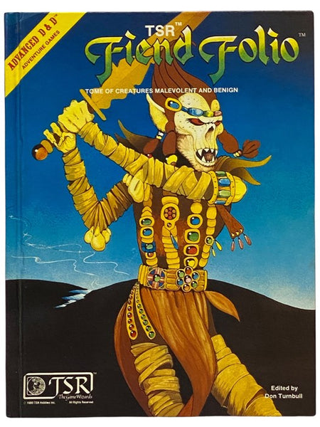 Fiend Folio: Tome of Creatures Malevolent and Benign (Advanced Dungeons and Dragons)