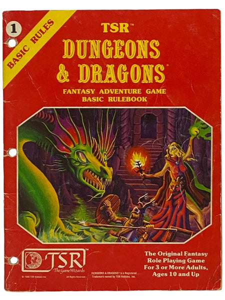 Dungeons & Dragons: Fantasy Adventure Game Basic Rulebook (Basic Rules, 1)