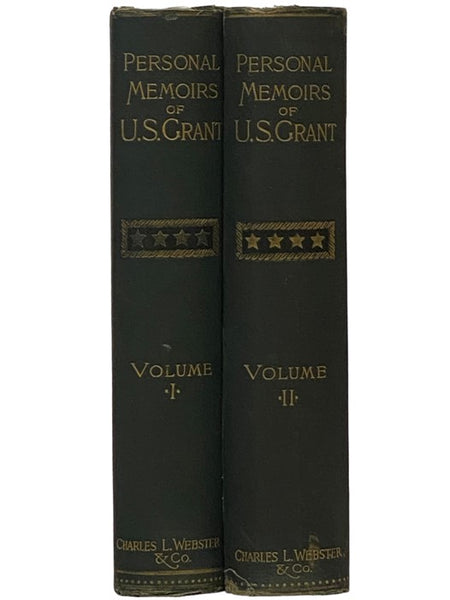Personal Memoirs of U.S. Grant, in Two Volumes [Ulysses] [Shoulder Strap Edition]