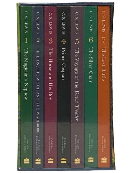The Chronicles of Narnia Complete Seven Volume Paperback Box Set: The Magician's Nephew; The Lion, the Witch and the Wardrobe; The Horse and His Boy; Prince Caspian; The Voyage of the Dawn Treader; The Silver Chair; The Last Battle