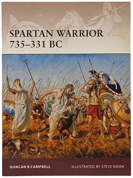 Spartan Warrior, 735-331 BC (Osprey Warrior, No. 163)