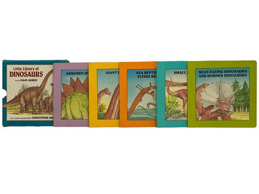 Little Library of Dinosaurs, in Five Volumes: Armored Dinosaurs; Giant Dinosaurs; Sea Reptiles and Flying Reptiles; Small Dinosaurs; Meat-Eating Dinosaurs and Horned Dinosaurs