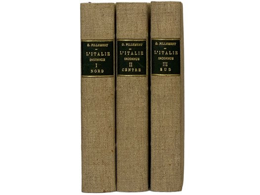 L'Italie Inconnue [, in Three Volumes]: Nord; Centre; Sud (Itineraires Archeologiques)